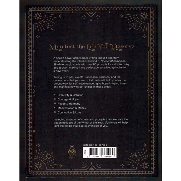 Spellcraft - A Guide Journal For Casting , Cleansing, and Blessing Like New - Picture 2 of 5